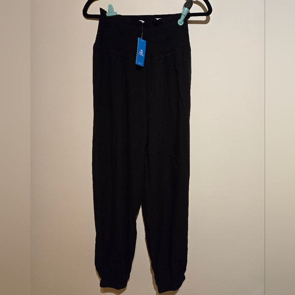 CUPSHE Black Beach Pants - Picture 4 of 7